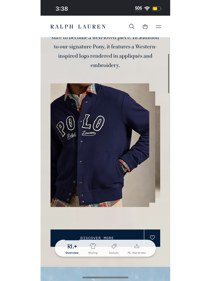 Polo Ralph Lauren Press-Stud Sweatshirt